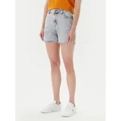 Mustang Jeans kratke hlače Charlotte 1016558 Siva Mom Fit