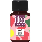 Maimeri Idea Stoffa Barva za tkanine Opaque Brown 60 ml 1 kos