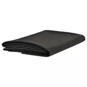 vidaXL Podloga za ribnik črna 3x4 m PVC 0,5 mm