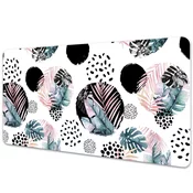 Decormat Podloga za pisalno mizo Seznam abstrakcije 90x45 cm