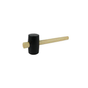 Enpro Gumijasto kladivo 704050 Rubber mallet, 400 g/55 mm, wooden handle,