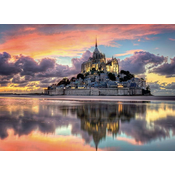 Clementoni puzzle Mont Saint-Michel, 1000 komada (39367)