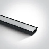ALU PROFIL UGRADBENI 23/17/×9××2000mm CRNI