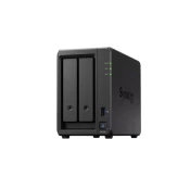 Synology DP320 NAS in strežnik za shranjevanje Namizno R1600 8 GB 16 TB Črna