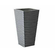 eoshop Pokrov za cvetlični lonec SAHARA SLIM plastika mat 39x39x75cm