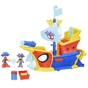 HASBRO - Spider-Man Piratska ladja s pihalnikom mehurčkov