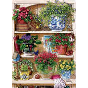 Cobble Hill Puzzle Flower box 500 kosov