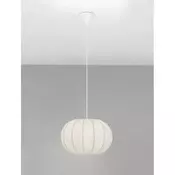 DELINA 40 VISILICA BIJELA TKANINA E27 1X12W IP20 NL9586669
