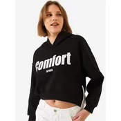Bianco Lucci Majica Sweatshirts črna