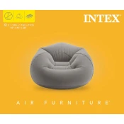 INTEX Napihljiv stol Beanless bag 114 x 114 x 71cm - 6941057402758