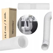 Warmtec Cev za prenosno klimatsko napravo za levičarje (premer 16,5 cm) - 3 m