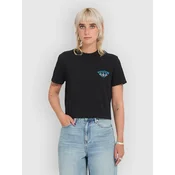 Volcom Dial Crop ženska majica black
