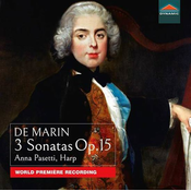 DE MARIN:3 SONATAS OP.15/PASETTI/HARP