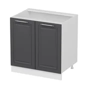 Hanah Home kuhinjski element Minar 7966, 80 cm, beli / antracit