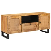TV ormar s ladicama Smeda 105 x 33 x 46 cm Cvrsto drvo manga