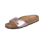 Natikači Birkenstock Madrid ženski, zlata barva