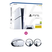 PlayStation 5 (tanek) 1 TB + PlayStation VR2 igralne konzole
