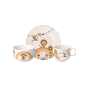 Villeroy & Boch Otroška jedilna garnitura iz porcelana ROAR LIKE A LION, 3 kom