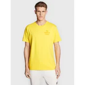 New Balance Majica MT23502 Rumena Relaxed Fit