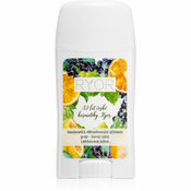 RYOR Deodorant z 48-urnim učinkom in vonjem grenivke in črnega ribeza 50 ml