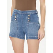 Liu Jo Jeans kratke hlače UA4112 D4611 Modra Slim Fit