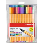Set flomastrov Stabilo Point 88, 25 + 5 barv