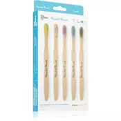 The Humble Co. Brush Adult bambusova zobna ščetka soft I. 5 kos