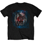 The Who Majica Target Texture Unisex Black M