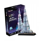 shumee Cubic FUN 3D LED sestavljanka Burdž Kalifa 136 kosov - L133H