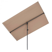 Blumfeldt Flex-Shade XL, suncobran, 150 x 210 cm, poliester, UV 50, sivo smeda