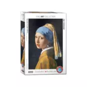 Eurographics - Puzzle Vermeer: Djevojka s bisernom naušnicom - 1 000 dijelova