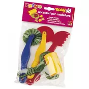 Nožici za glinamol i plastelin+valjak Primo pk4 CMP 295SET1