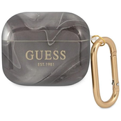 Guess GUA3UNMK AirPods 3 cover black Marble Collection (GUA3UNMK)