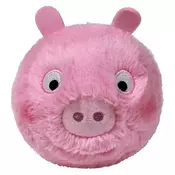 TY Plišana igracka  Loptica Peppa Pig George 83039, 9 cm, Roza