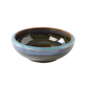 Skodelica za kosmiče BLUE in GREEN 17 cm, 500 ml, modra, keramika, MIJ
