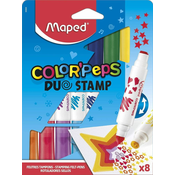 Maped Flomaster color'peps duo 1/8 štampiljke