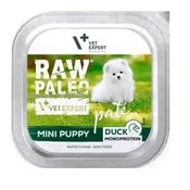 VetExpert Mokre pasje hrane VETEXPERT Raw Paleo Pte Mini Puppy Piščanec, 150g