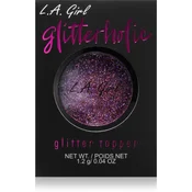 L.A. Girl Cosmetics Glitterholic bleščeča senčila za oči odtenek Frenzy 1.2 g