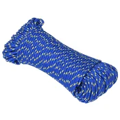 vidaXL Večnamenska uporabna vrv 5 mm 50 m Modra PP