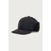 Kangol kapa s šiltom moška z volno PLAID EARFLAPS BASEBALL