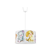 Duolla - Deciji luster na sajli SWEET BEARS 1xE27/40W/230V precnik 35 cm