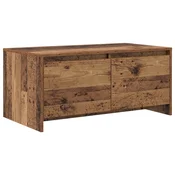 vidaXL Klubska miza Hrastovina 90 x 50 x 41,5 cm Konstruiran les