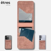 Slim univerzalni magnetni etui za kartice/etres/Deux/pink
