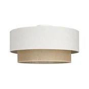 Plafonsko svetlo NATIA 1xE27/60W/230V precnik 45 cm bela/braon