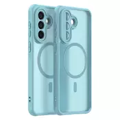 Hibridni ovitek HaloFrost II MagSafe za Samsung Galaxy A57 - mint green