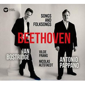 BEETHOVEN:SONGS AND FOLKSONGS/IAN BOSTRIDGE/VILDE FRANG/PAPPANO