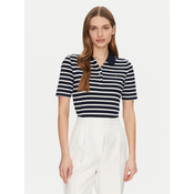 TOMMY HILFIGER Majica 1985 marine/bela