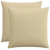 vidaXL Prevleka za blazino 2 pcs HEERLEN Zelena siva 80 x 80 cm