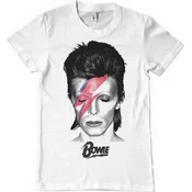 David Bowie Majica Aladdin Sane Unisex White XL