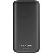CANYON PB-301 Power Bank Eksterna baterija 30000mAh, Crna